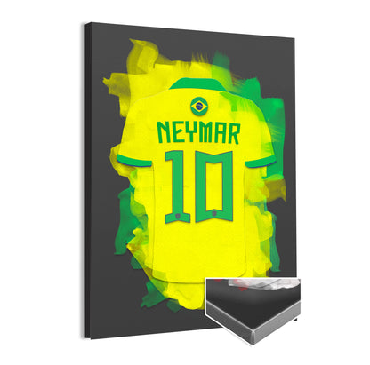 Neymar JR Canvas Met Frame Bestellen