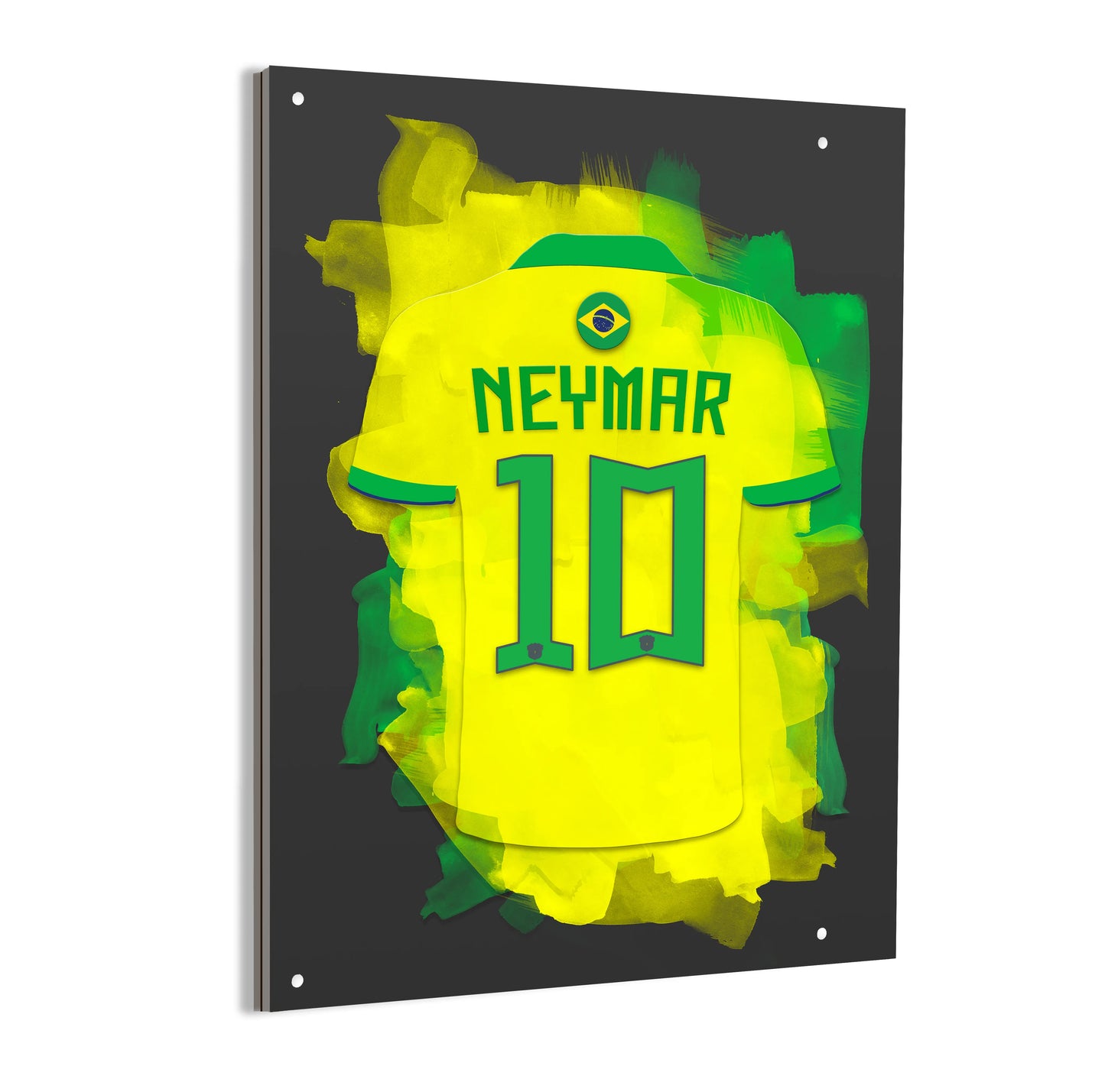 Neymar JR Aluminium Dibond Mancave