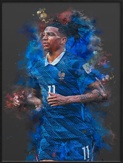 Olise Voetbal Wanddecoratie Poster Voetbal Cadeau