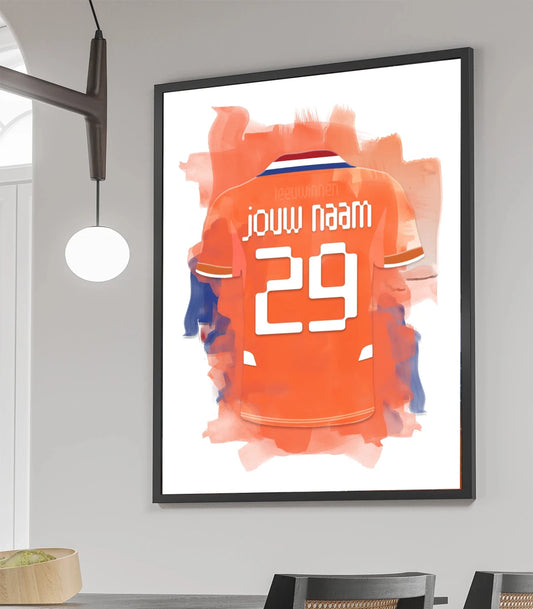Nederlands Voetbal Vrouwen Team Poster Muurdecoratie