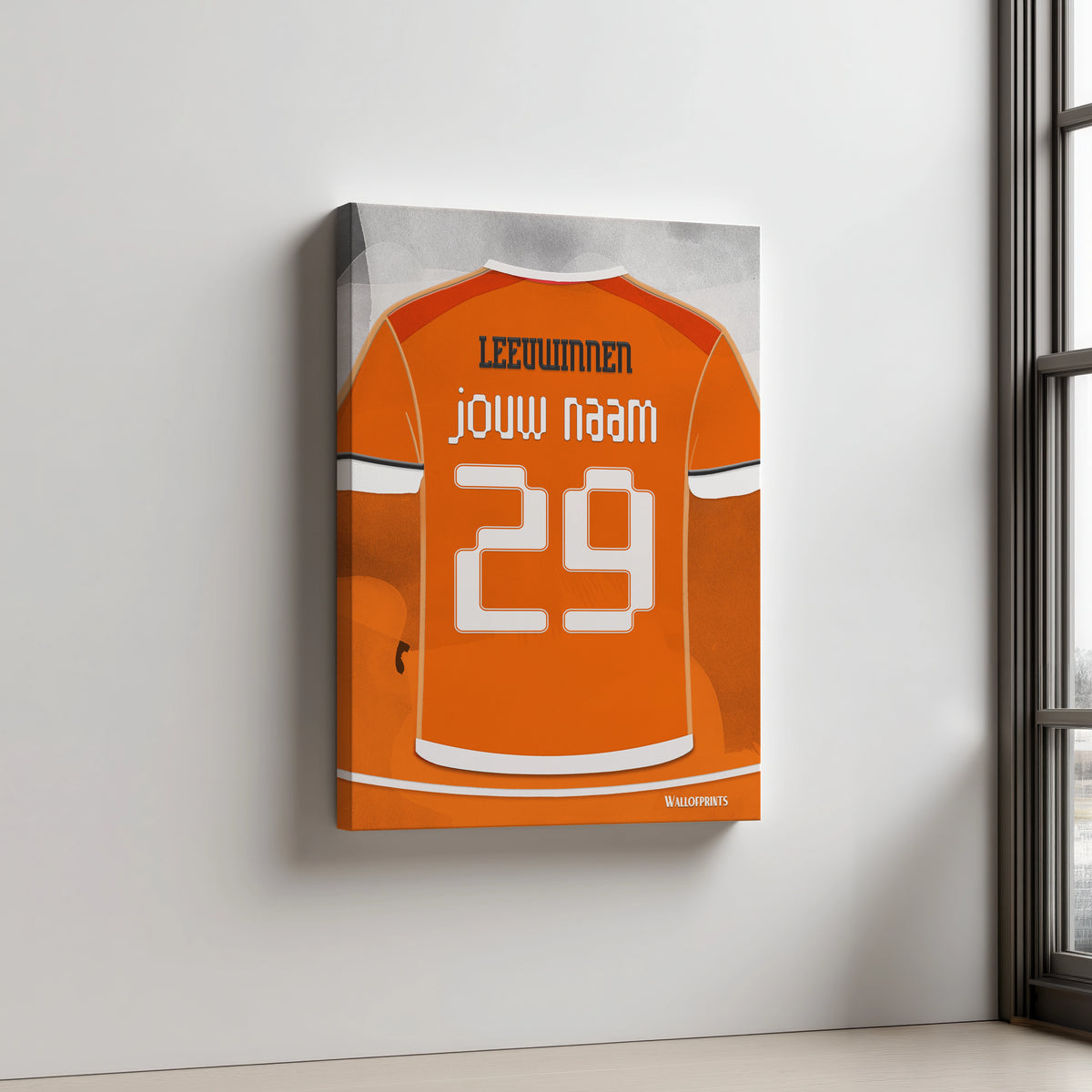 Oranje Leeuwinnen Wanddecoratie Aluminium Dibond Bestellen
