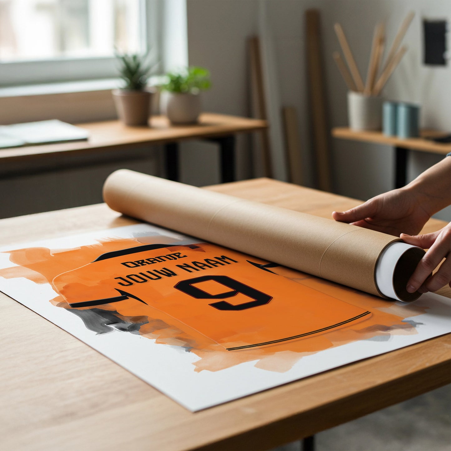 Nederlands Elftal Voetbal Poster Kopen