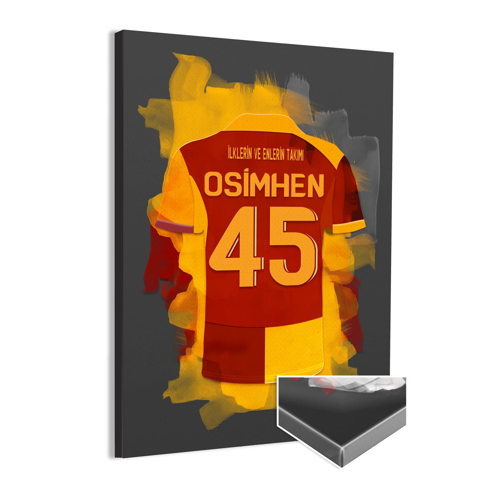 Osimhen Canvas Wanddecoratie Galatasaray
