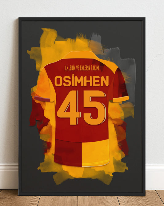 Osimhen Poster Galatasaray