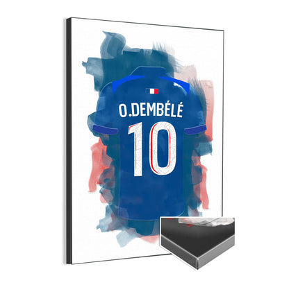 Ousmane Dembélé Canvas Muurdecoratie Jongenskamer