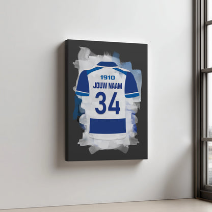 PEC Zwolle Aluminium Dibond Wanddecoratie Cadeau Mancave Man