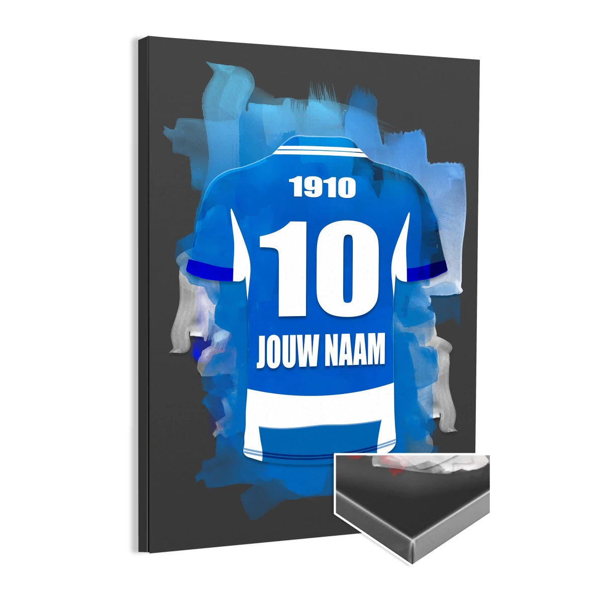 PEC Zwolle Voetbal Canvas Muurdecoratie