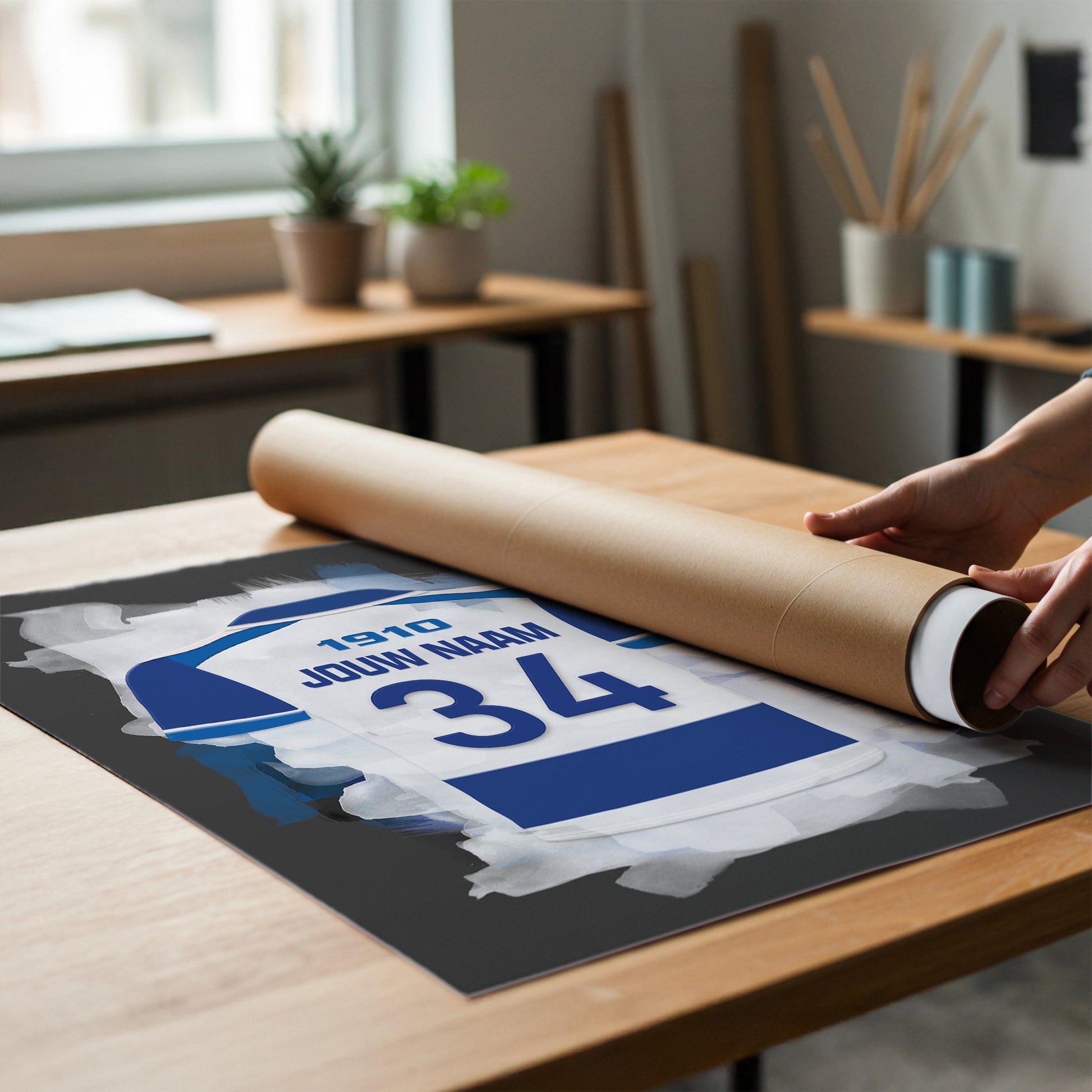 Gepersonaliseerde PEC Zwolle Poster Kopen