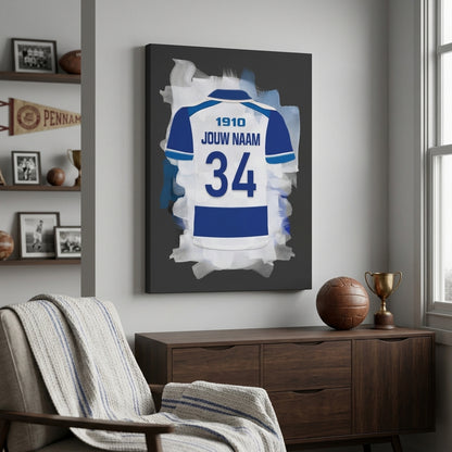 PEC Zwolle Voetbal Canvas Muurdecoratie Bestellen