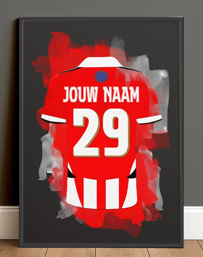 Gepersonaliseerde PSV Eindhoven poster kopen