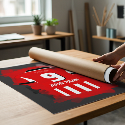 PSV Eindhoven Voetbal Poster Met Personalisatie Kopen Jongenskamer