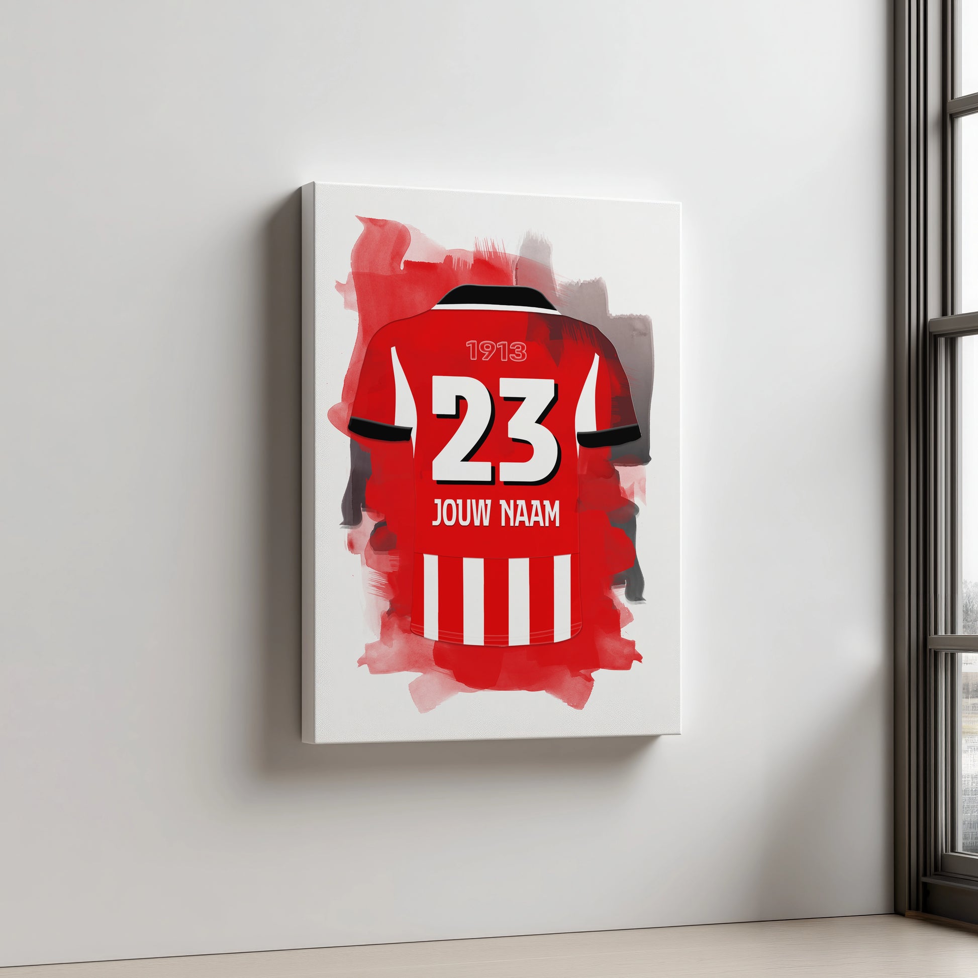 PSV Eindhoven voetbal aluminium dibond