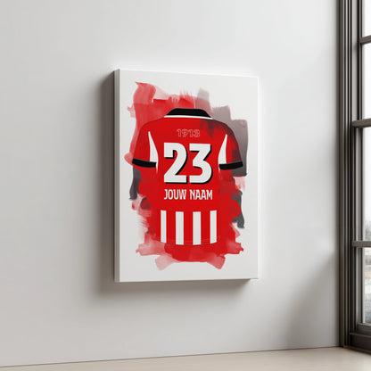 PSV Eindhoven voetbal aluminium dibond