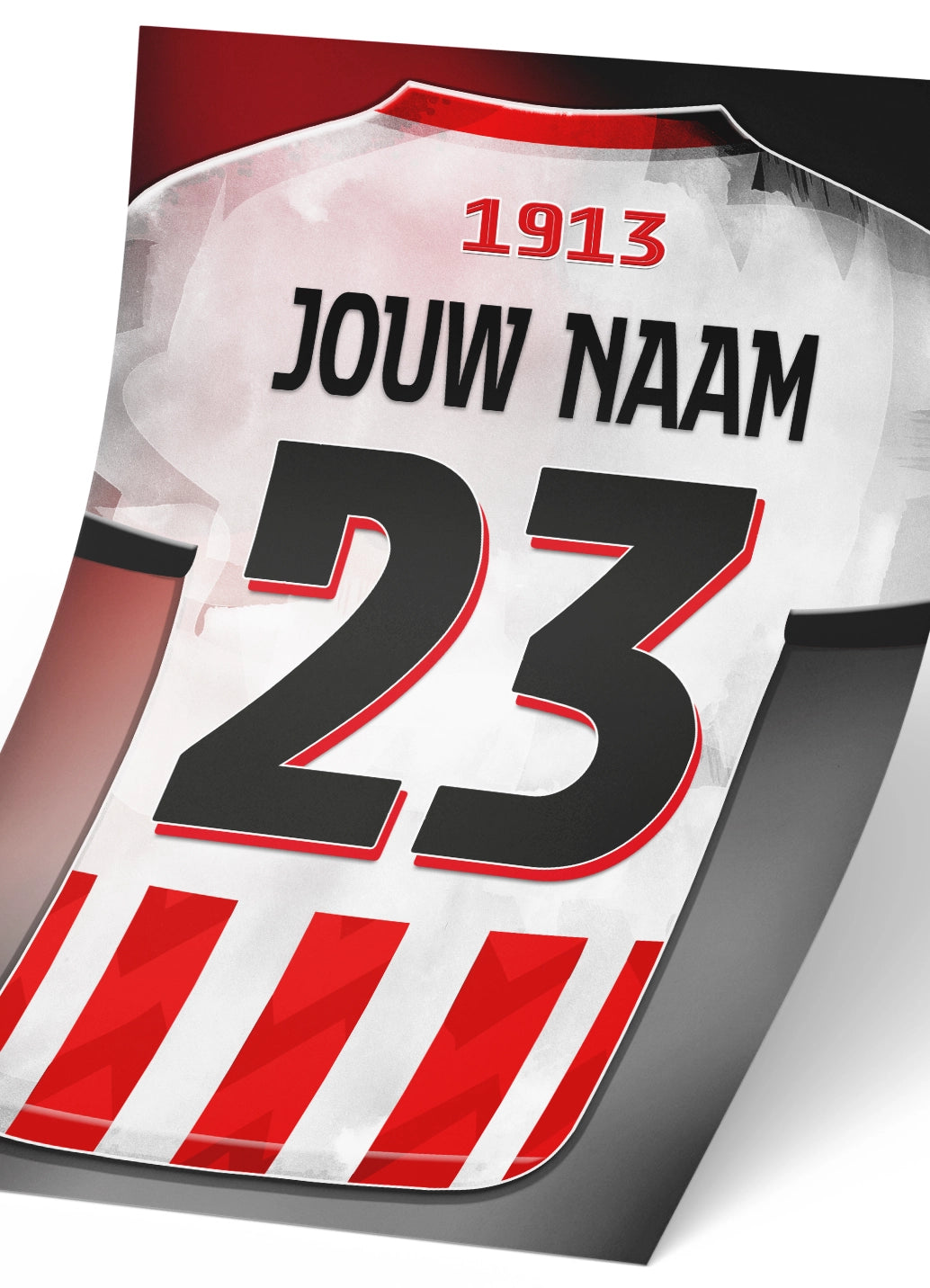 PSV poster met personalisatie