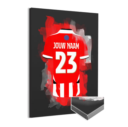 PSV Eindhoven Canvas met personalisatie