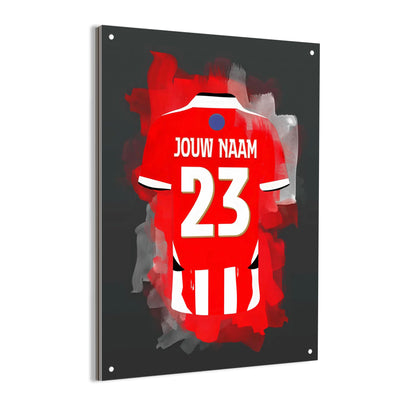PSV Eindhoven Dibond met personalisatie