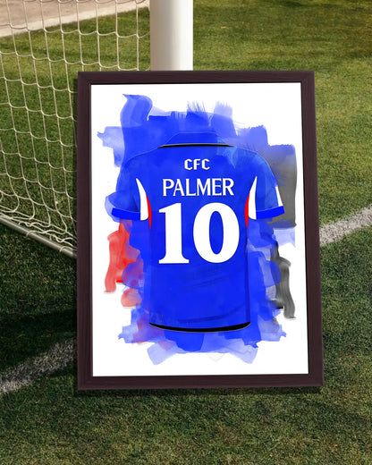 Cole Palmer Voetbal Poster Jongenskamer