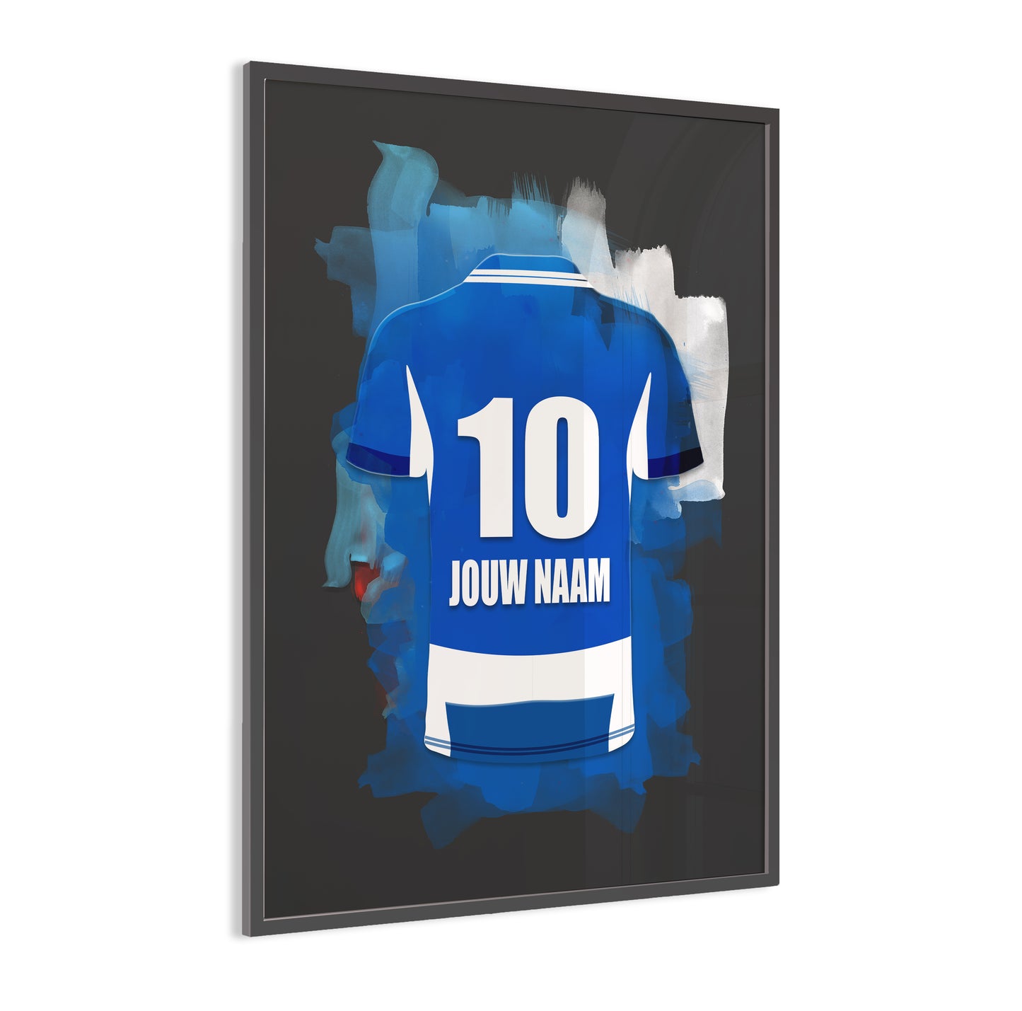 PEC Zwolle wanddecoratie - Ingelijste poster - Voetbal fan cadeau