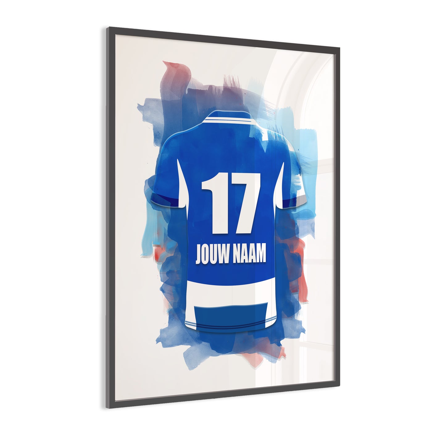PEC Zwolle wanddecoratie - Ingelijste poster - Voetbal fan cadeau