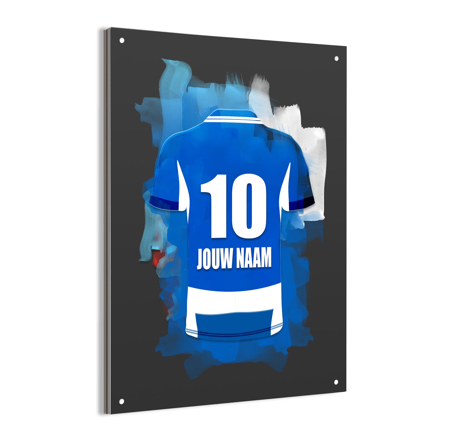 PEC Zwolle wanddecoratie - Dibond poster - Voetbal fan cadeau