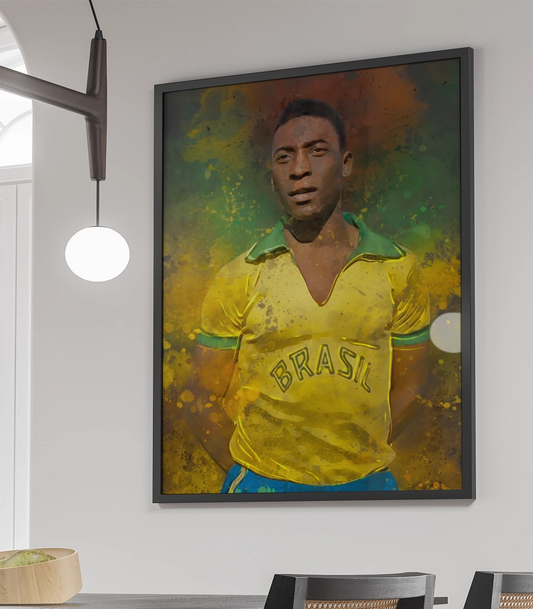 Pele Brazilië Voetbal Poster Kopen Voetbal Cadeau Verjaardag