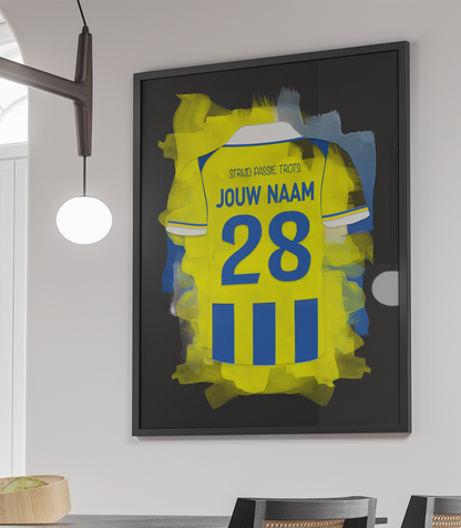 RKC Waalwijk Voetbal Poster Met Eigen Naam Jongenskamer Cadeau