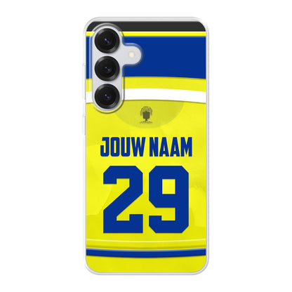 RKC Waalwijk telefoonhoesje met naam - Samsung Galaxy - Voetbal fan kado