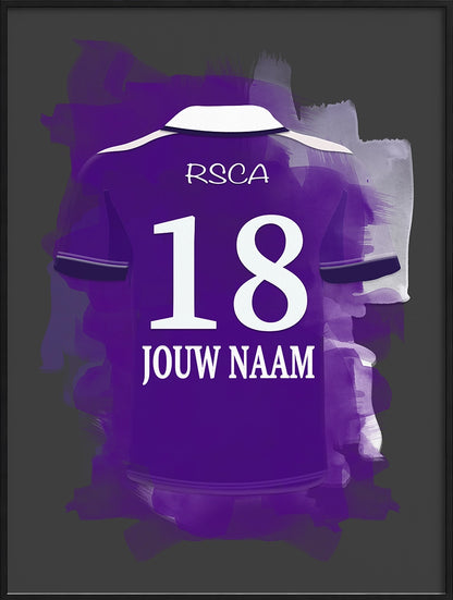 RSC Anderlecht Voetbal Poster Jongenskamer