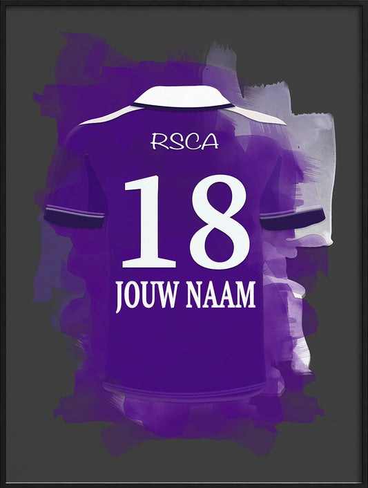 RSC Anderlecht Voetbal Poster Jongenskamer