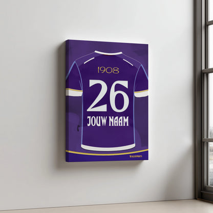 RSC Anderlecht Wanddecoratie Aluminium Dibond
