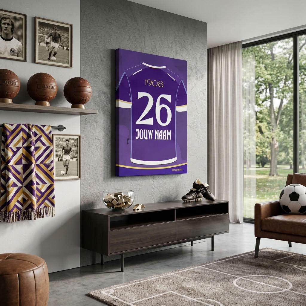 RSC Anderlecht Wanddecoratie Canvas