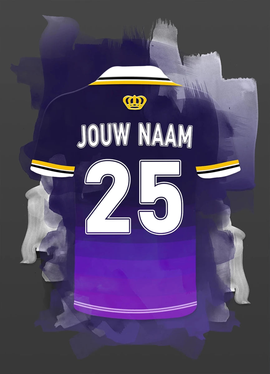 RSCA Anderlecht Voetbal Poster Jongenskamer