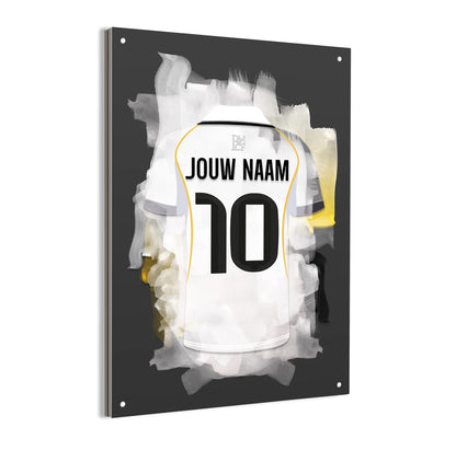 Real Madrid Aluminium Dibond Mancave Wanddecoratie