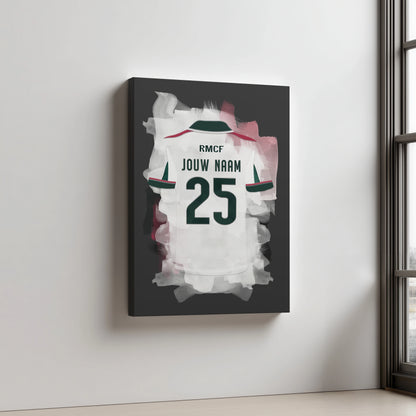 Real Madrid Voetbal Aluminium Dibond Wanddecoratie Mancave Decoratie Man