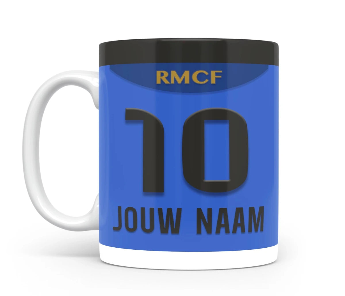 Real Madrid Voetbal Mok Met Personalisatie Verjaardag Cadeau