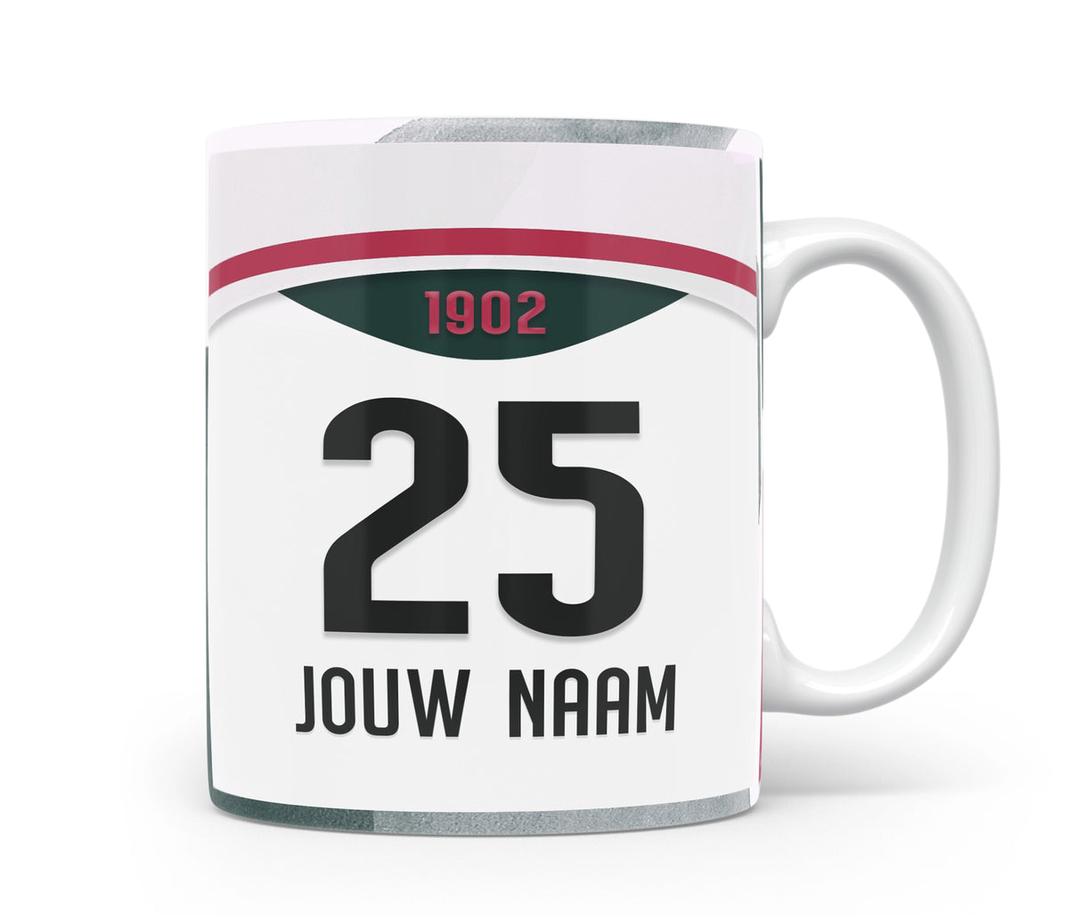 Real Madrid Mok Gepersonaliseerd Voetbal Cadeau