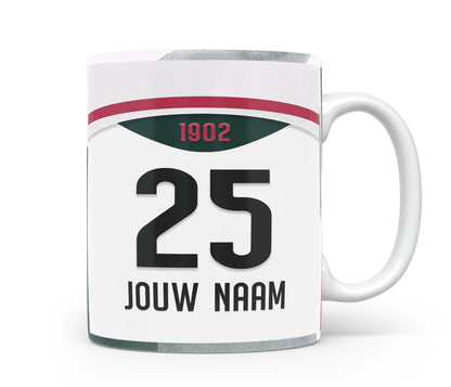 Real Madrid Mok Gepersonaliseerd Voetbal Cadeau