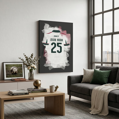 Real Madrid Voetbal Canvas Muurdecoratie Verjaardag Cadeau