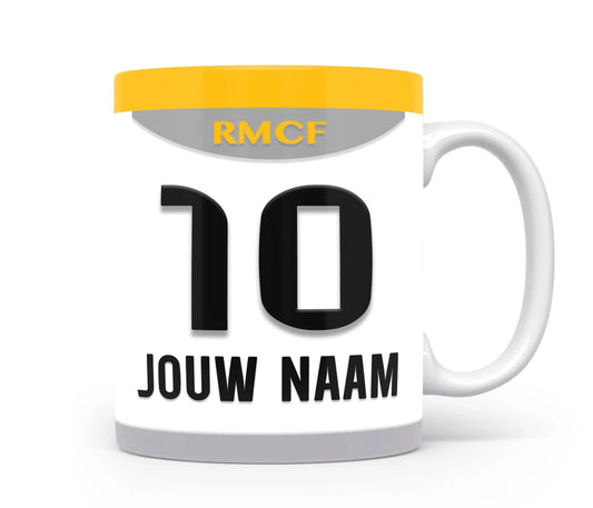 Real Madrid Mok Met Eigen Naam Personalisatie Verjaardag Cadeau