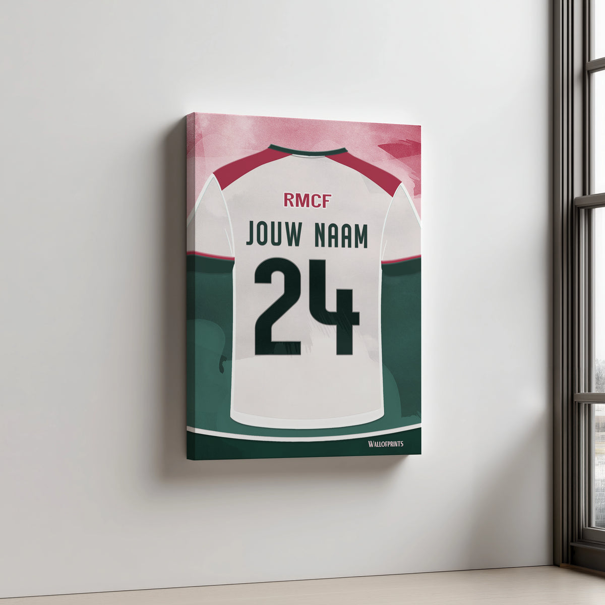 Real Madrid Wanddecoratie Aluminium Dibond