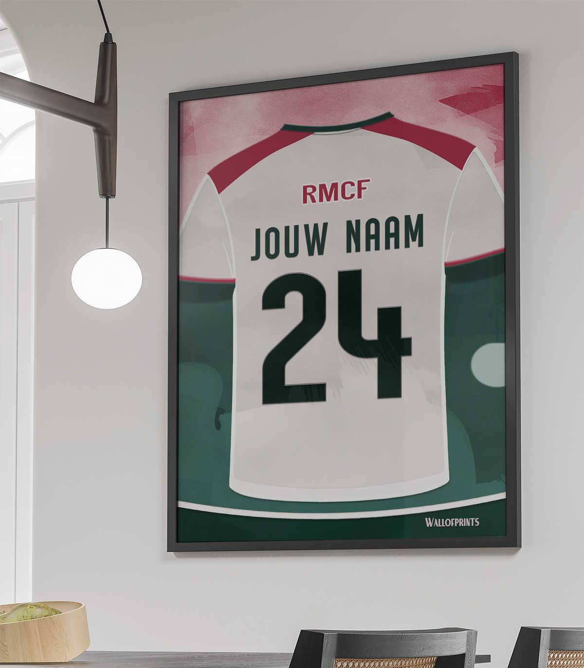 Real Madrid Wanddecoratie Poster Omlijsting
