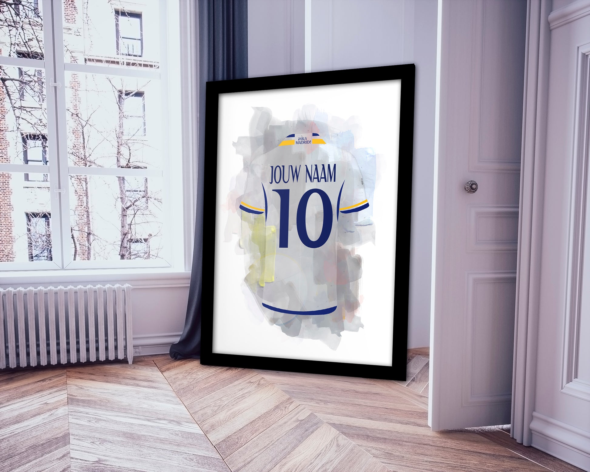 Poster Real Madrid con marco 20x30 cm