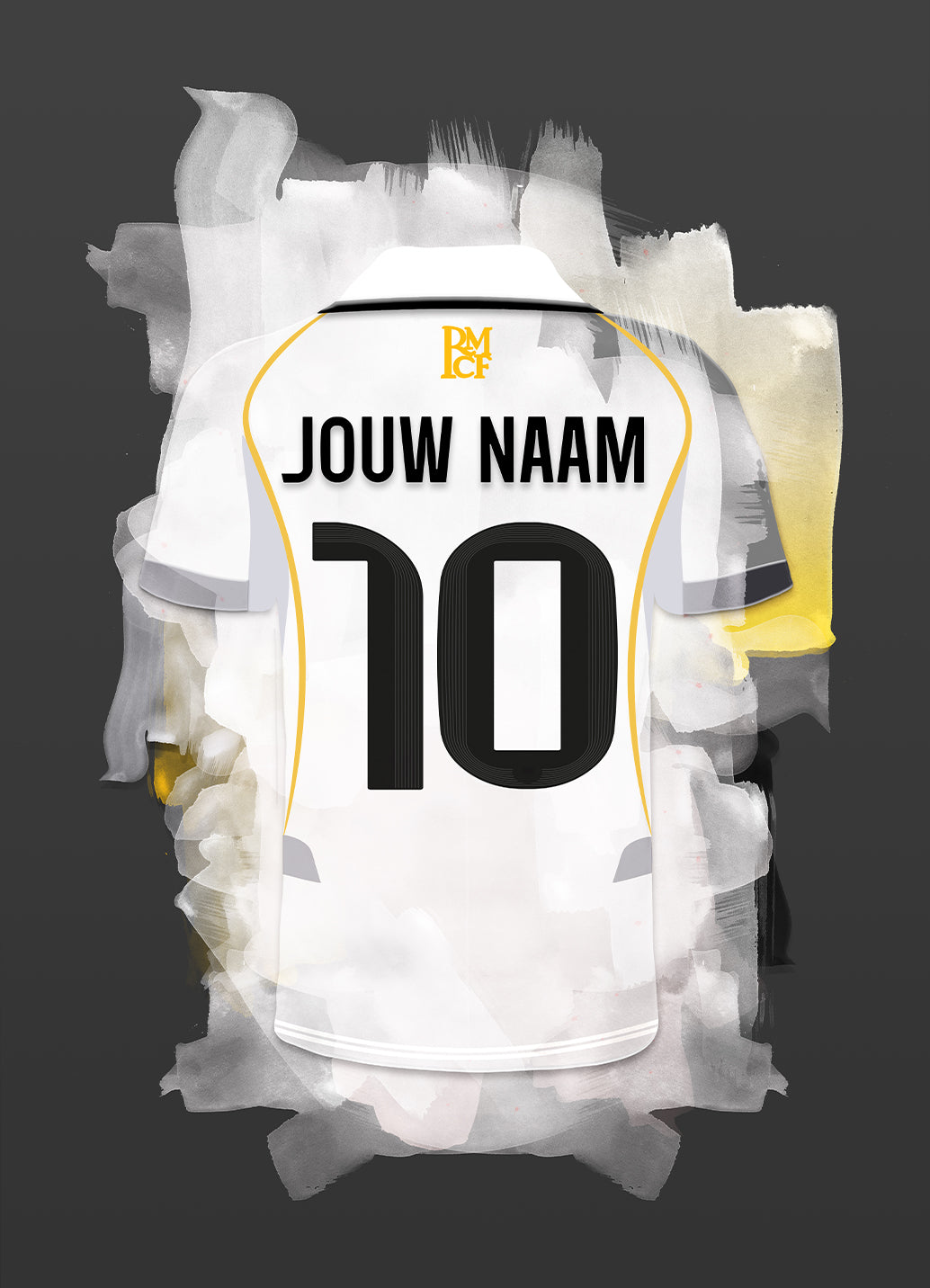 Real Madrid poster met naam kopen