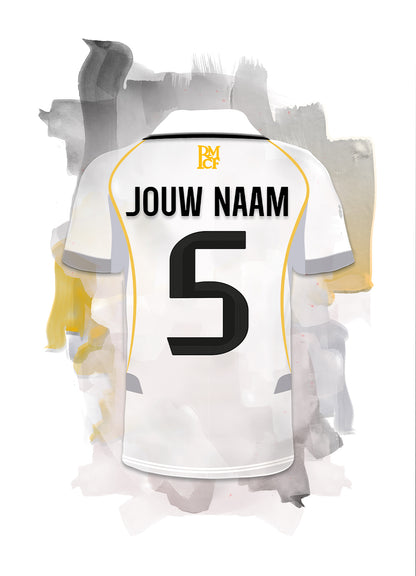 Real Madrid poster met naam bestellen