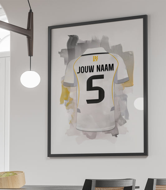Real Madrid poster met naam kopen