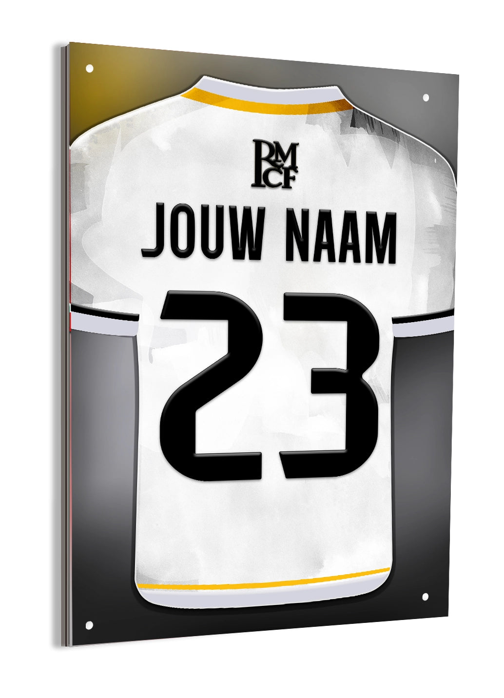 Real Madrid aluminium dibond