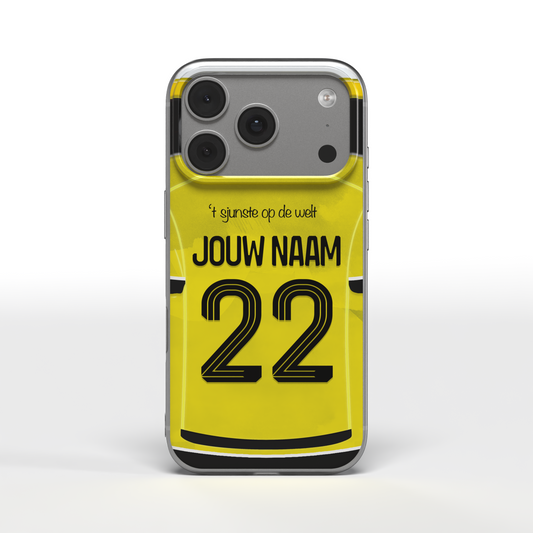 Roda JC Telefoonhoesje Gepersonaliseerd Voetbal Cadeau