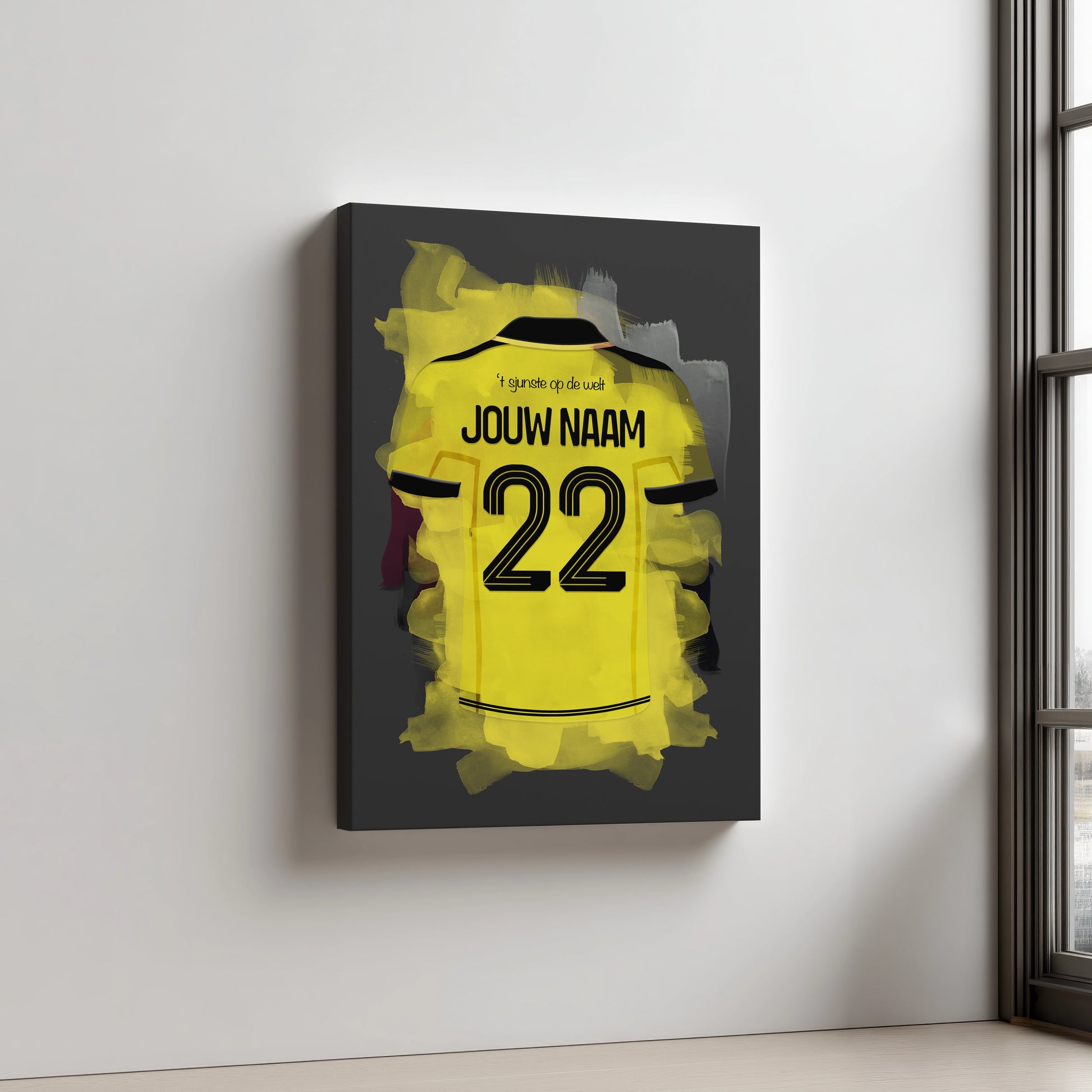 Roda JC Kerkrade Voetbal Aluminum Dibond Verjaardag Cadeau Man Verjaardag