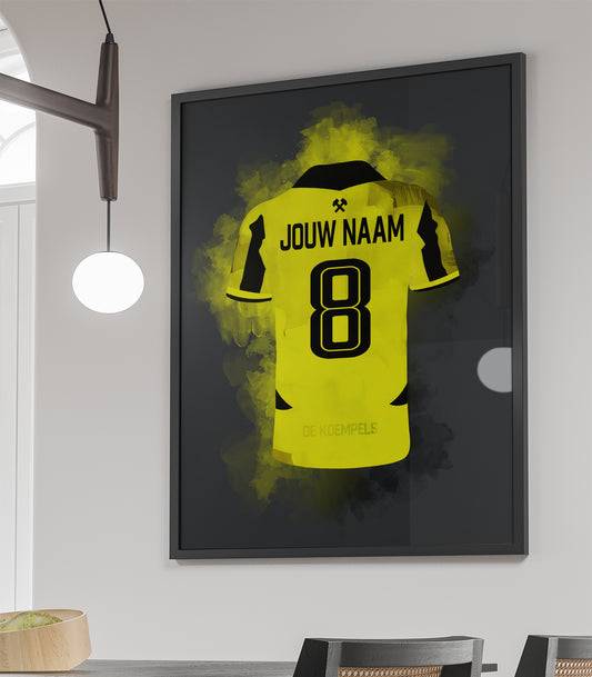 roda jc poster met eigen naam