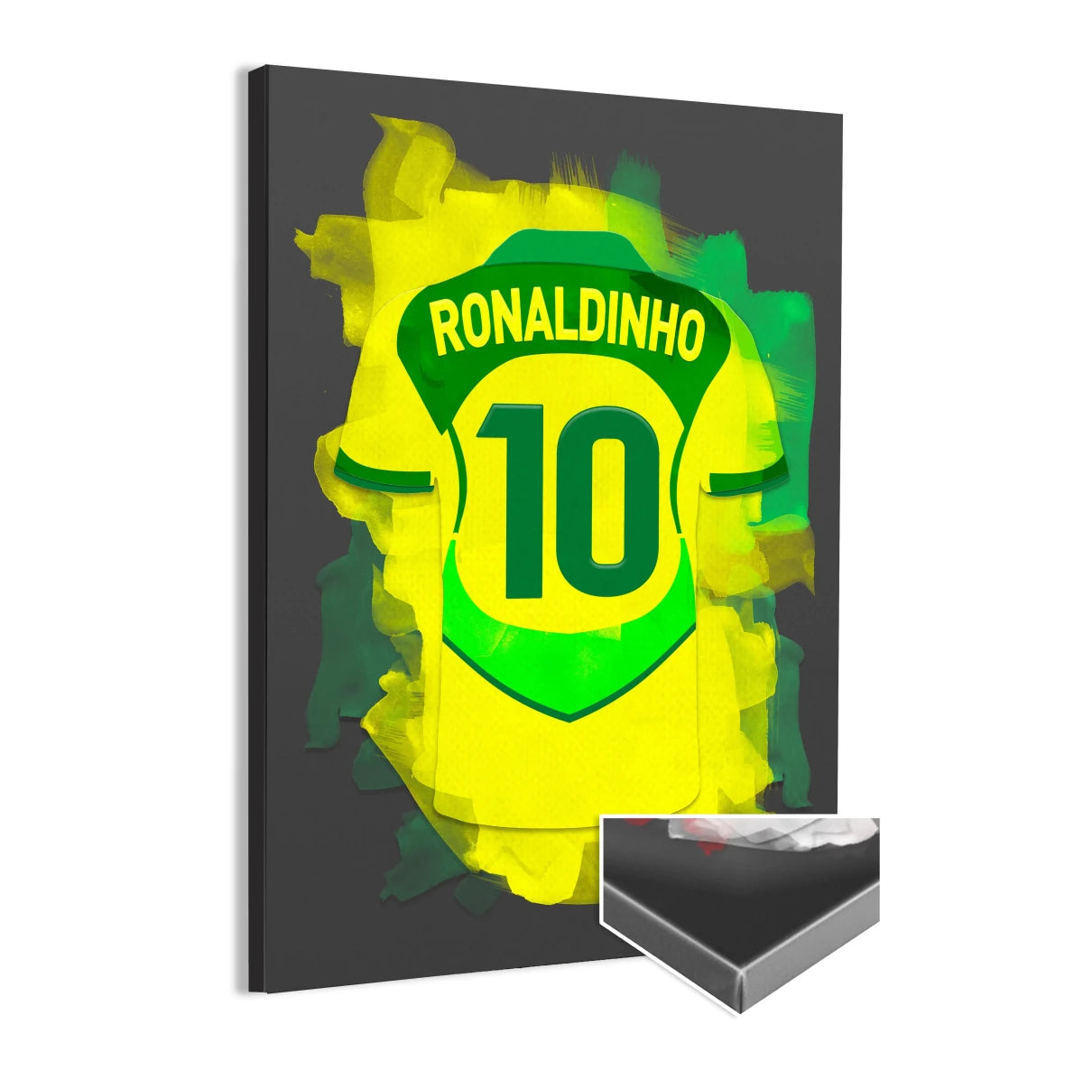 Ronaldinho Canvas Print Kopen